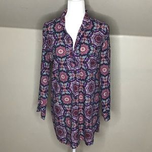 Victoria’s Secret Sleep Shirt Nightgown Paisley Size Small
